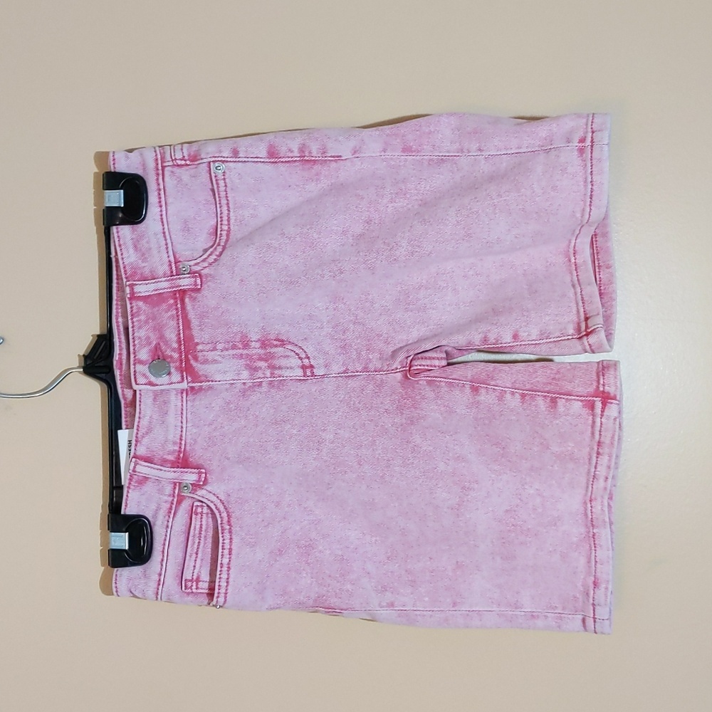 Joe Fresh| NWT Pink Stone Wash Denim Shorts